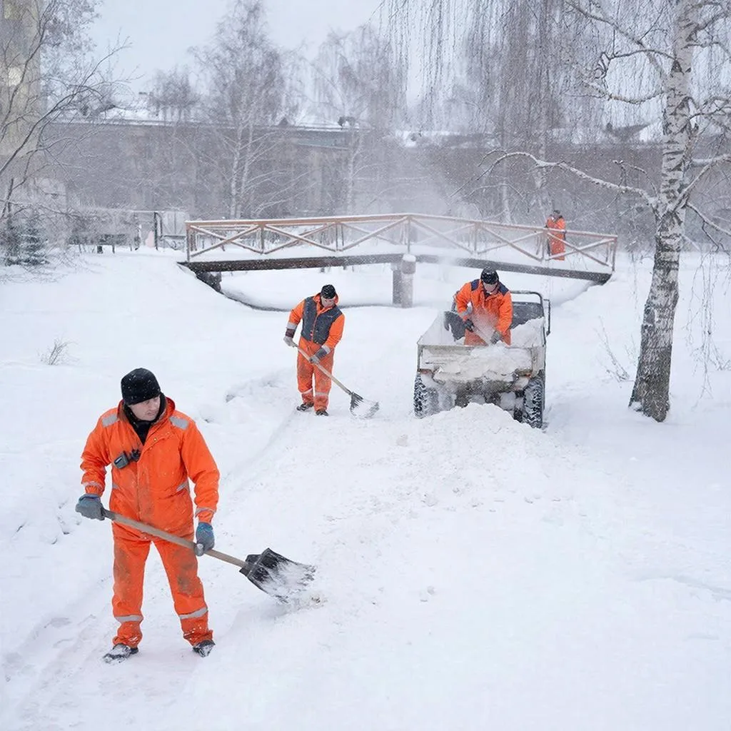 уборка снега